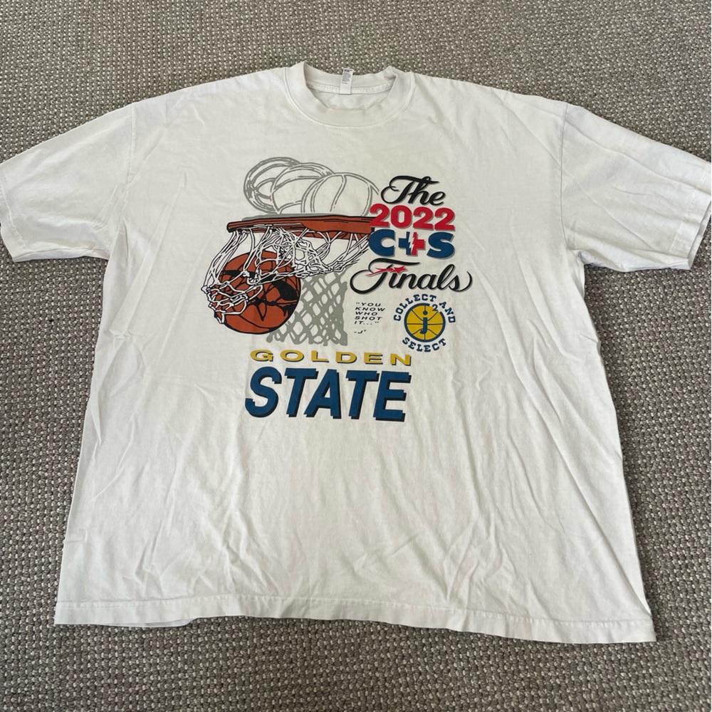 Collect + Select Warriors 2022 finals shirt